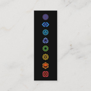 Minitarjeta De Visita chakras clásicos