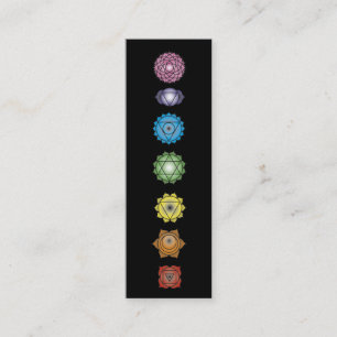 Minitarjeta De Visita chakras yoga