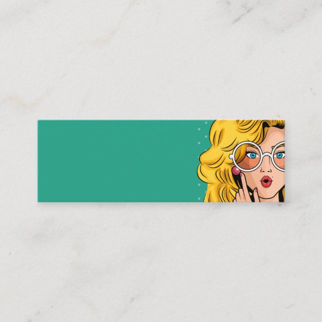 Minitarjeta De Visita Chica #1 (Anverso)