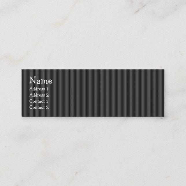 Minitarjeta De Visita Círculos (Anverso)