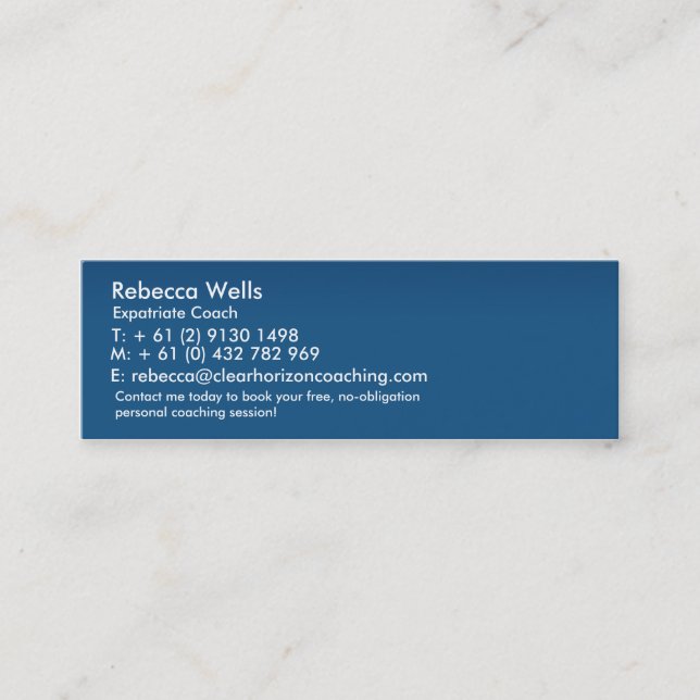 Minitarjeta De Visita Clear_hORIZON_temp (Anverso)