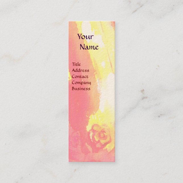 Minitarjeta De Visita COLOMBINA / Artes escénicas ,Diseñador de disfrace (Anverso)