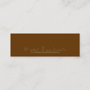 Minitarjeta De Visita COM del yourbusiness de WWW {punto} {punto}