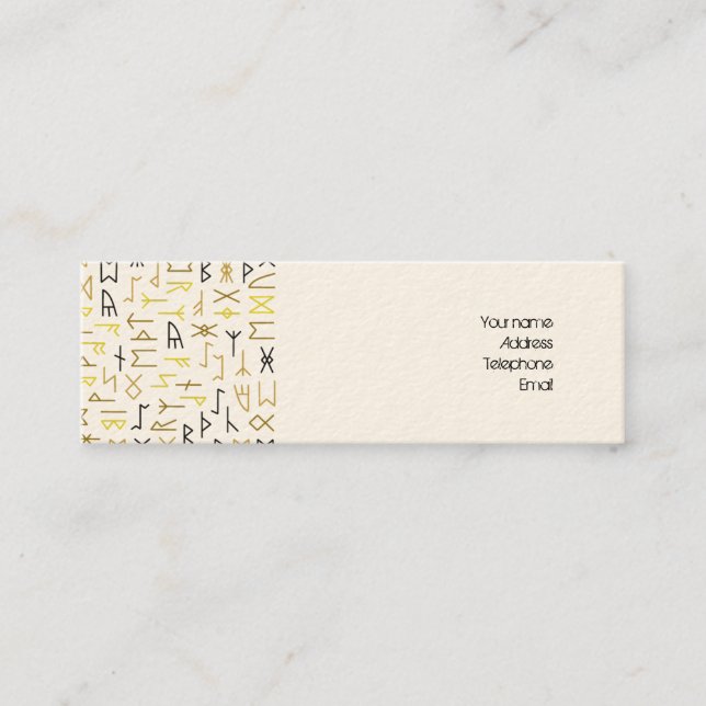 Minitarjeta De Visita Corres (Anverso)