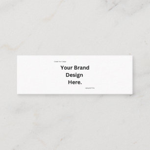 Minitarjeta De Visita Crear su propio diseño e imprimir