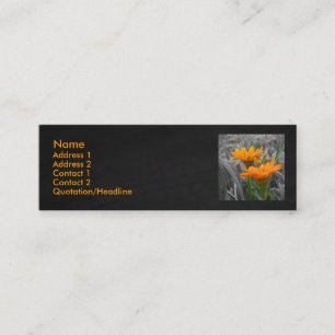 Minitarjeta De Visita Daisies Business Card
