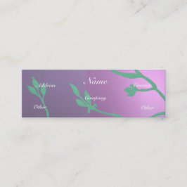 Minitarjeta De Visita Delicia de lavanda antigua