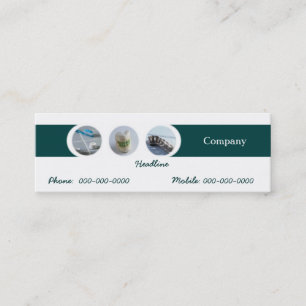 Minitarjeta De Visita Dentist Business Card