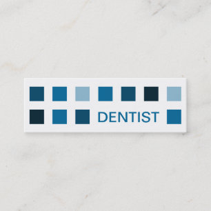 Minitarjeta De Visita DENTIST (cuadrados mod)
