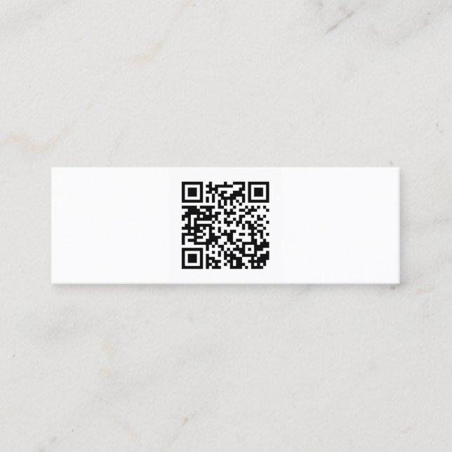 Minitarjeta De Visita Diez razones para no dejar a la fe el | ninguna (Anverso)