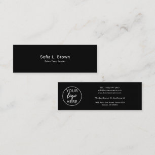 Minitarjeta De Visita Diseño de Networking Personalizado para Pequeñas E