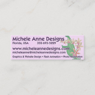 Minitarjeta De Visita Diseños de Micaela Anne