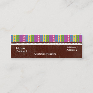 Minitarjeta De Visita Dolla