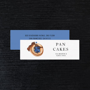 Minitarjeta De Visita Dulces modernos Panadería Panadería Profesional 