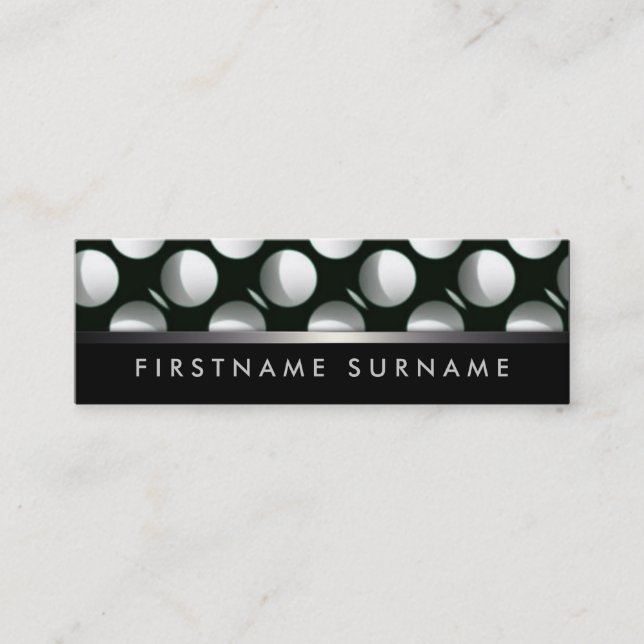 Minitarjeta De Visita Eclipse Moon Black Mini Cards Business (Anverso)