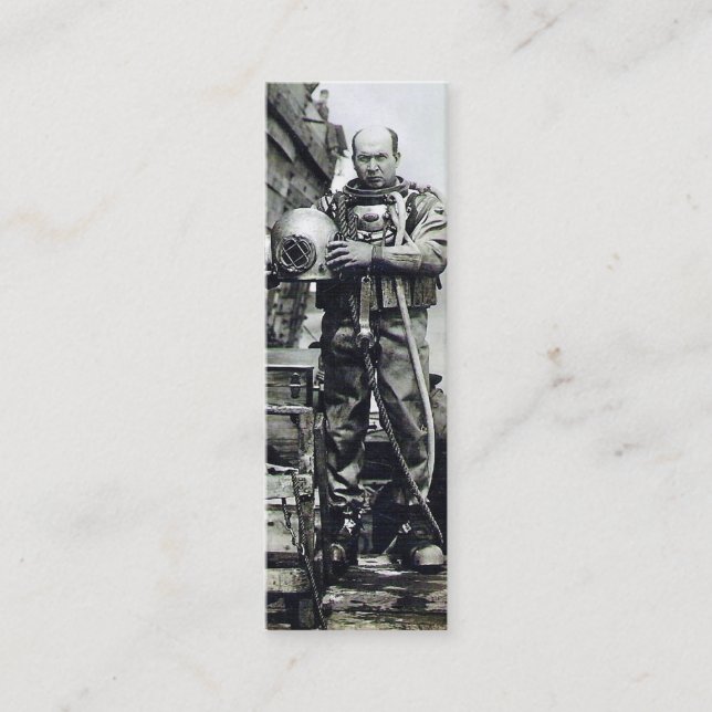 Minitarjeta De Visita El buceador (Anverso)