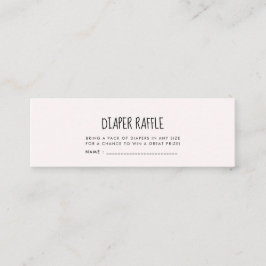 Minitarjeta De Visita elefante rosa lindo Lluvia de pañales para la duch