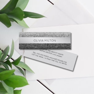 Minitarjeta De Visita Elegante y elegante planificador de eventos Faux S