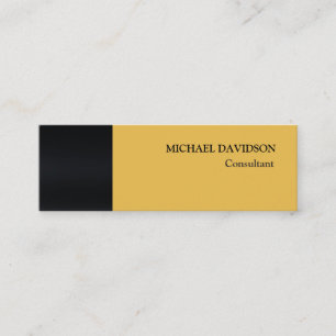 Minitarjeta De Visita Elegante y moderno