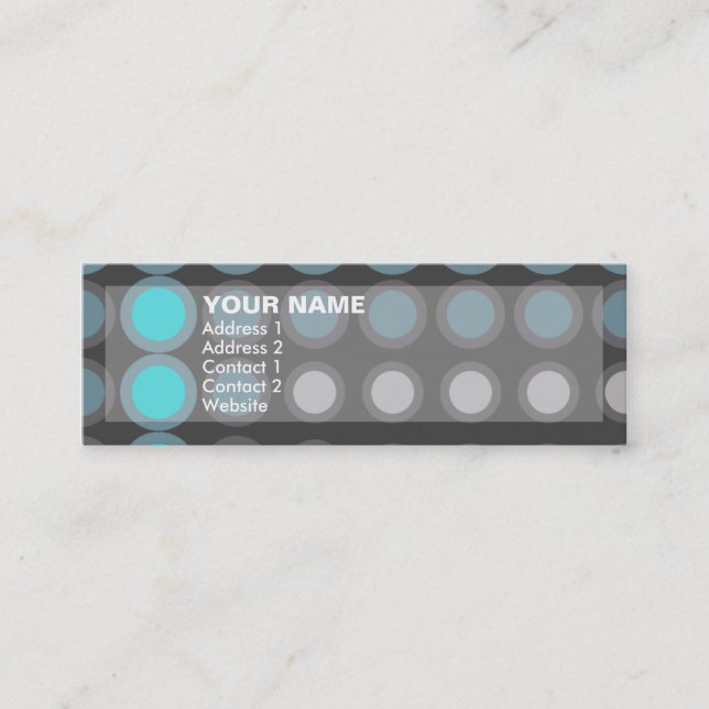 Minitarjeta De Visita elipses (Anverso)