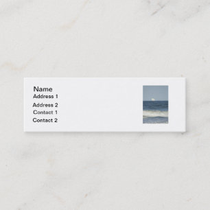 Minitarjeta De Visita En la distancia