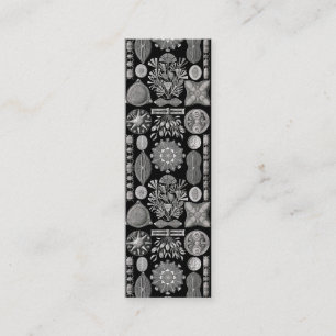 Minitarjeta De Visita Ernst Haeckel Diatomea