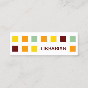 Minitarjeta De Visita Escuadrones mod LIBRARIAN