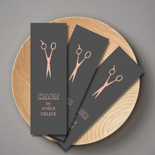 Minitarjeta De Visita Estilista De Pelo Del Pelo De Las Esferas De Color