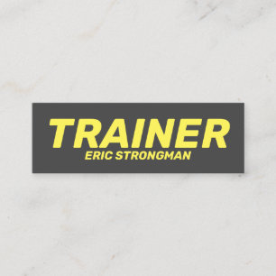 Minitarjeta De Visita Estilo Minimalista y destacado