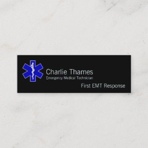 Minitarjeta De Visita Estrella de la vida