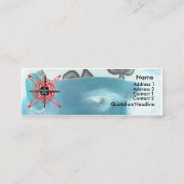 Minitarjeta De Visita Estrella pagana