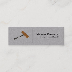 Minitarjeta De Visita Experto en vinos