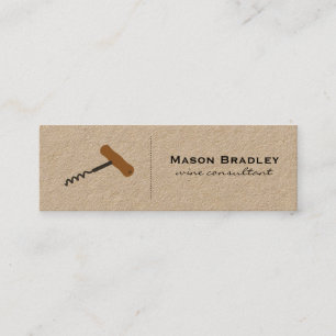 Minitarjeta De Visita Experto en vinos