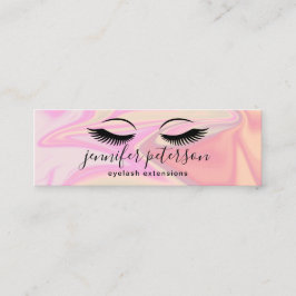 Minitarjeta De Visita Extensiones holográficas elegantes y modernas