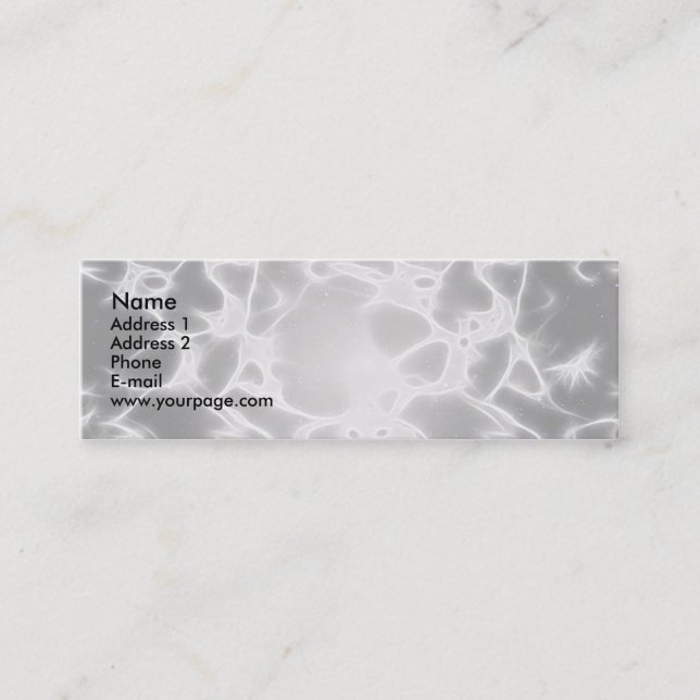 Minitarjeta De Visita ¡Fantasmas del pasado! (Anverso)