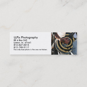 Minitarjeta De Visita Fotografía de LLPix