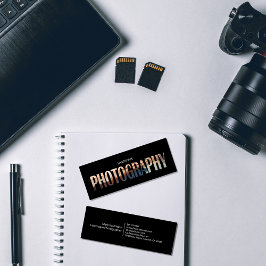 Minitarjeta De Visita Fotógrafo paisajístico panorámico