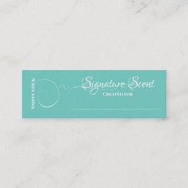 Minitarjeta De Visita Fragrancia hecha a la medida de la mezcla de notas