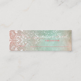 Minitarjeta De Visita Fragrancia hecha a la medida de la mezcla de notas