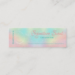 Minitarjeta De Visita Fragrancia hecha a la medida de la mezcla de notas