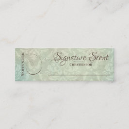 Minitarjeta De Visita Fragrancia hecha a la medida de la mezcla de notas