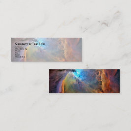 Minitarjeta De Visita Galaxia espacial Orion Nebula