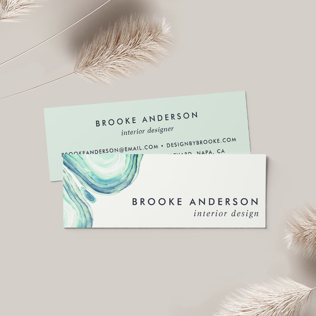 Minitarjeta De Visita Geode de Seaglass (Subido por el creador)