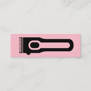 Minitarjeta De Visita Hair Clipper Barber Hair Stylist