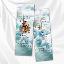 Minitarjeta De Visita Heavenly Garden of Rosas Memorial Bookmark LIA004