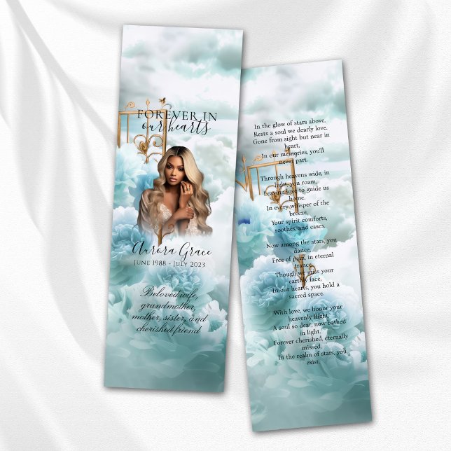 Minitarjeta De Visita Heavenly Garden of Rosas Memorial Bookmark LIA004 (Subido por el creador)