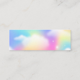 Minitarjeta De Visita Hermoso eslogan "El poder del chica" Cojín decorat