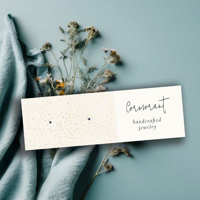 Minitarjeta De Visita Holder de ganancia de textura blanca de oro con es (Subido por el creador)