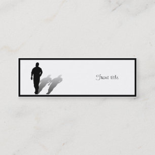 Minitarjeta De Visita Hombre desaparecido