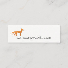 Minitarjeta De Visita Icono de Fox